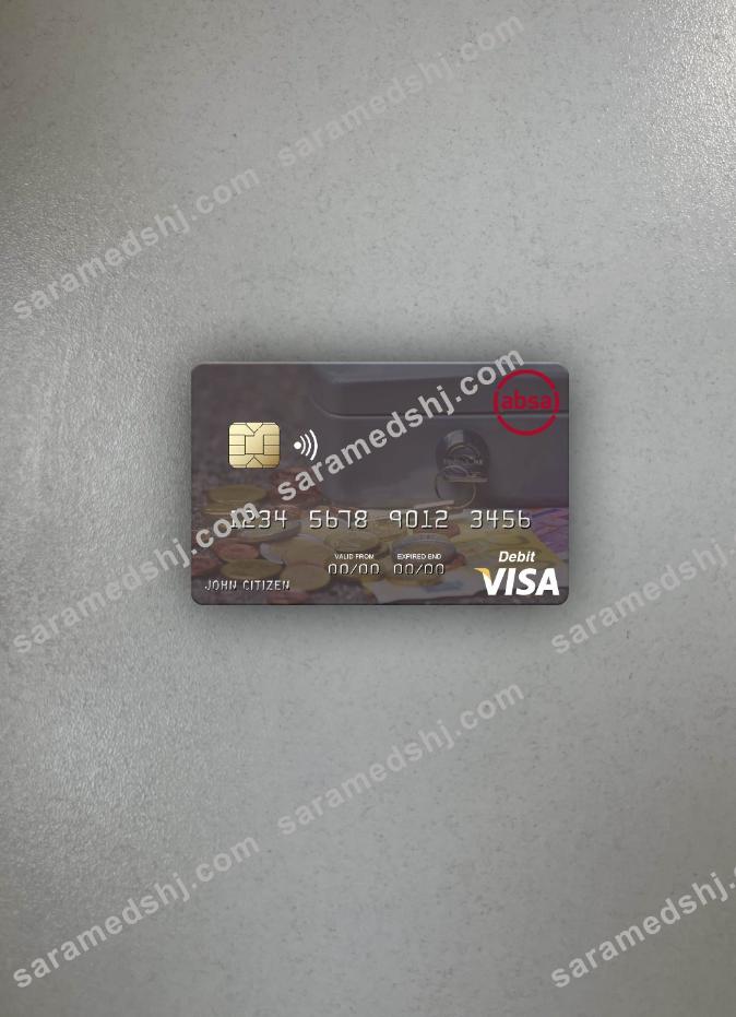 Mozambique Absa Bank Mozambique visa debit card photolook front
